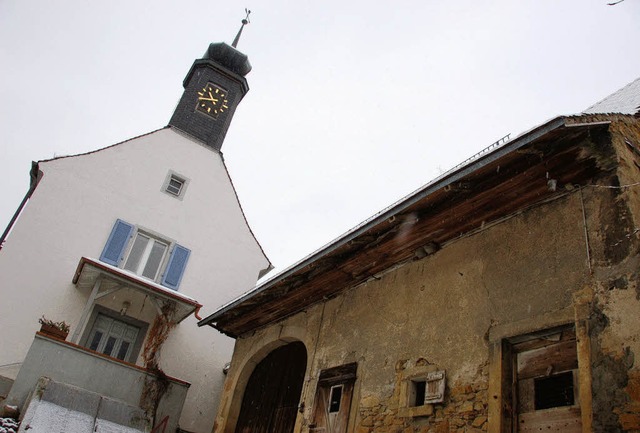 Das denkmalgeschtzte &#8222;Kppele&#...nem Familienzentrum ausgebaut werden.   | Foto: tanja Bury