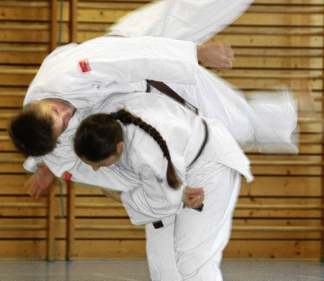 Ernteten viel Lob fr eine dynamische Meisterprfung: Tina und Thierry Fredrich   | Foto: Herbert Frey