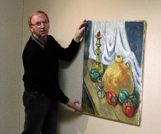 Im  Thoma- Kunstmuseum wird derzeit ei...den von Helmut Mller-Wiehl gezeigt.    | Foto: Ulrike Spiegelhalter