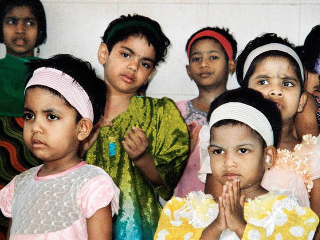 Die Kinder im Aidswaisenhaus in Bombay  | Foto: Frauke Wolter