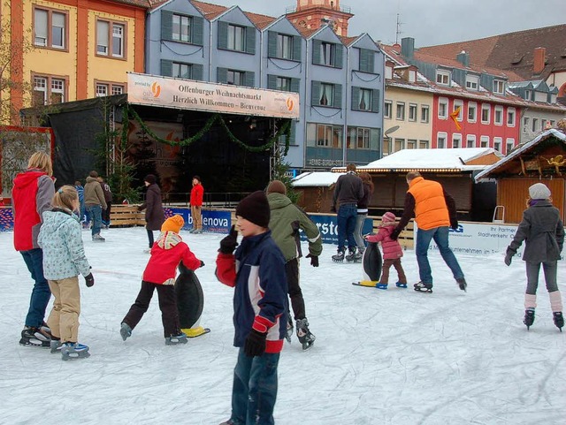 Schlittschuhlaufen ber Weihnachten? Kein Problem.  | Foto: Helmut Seller