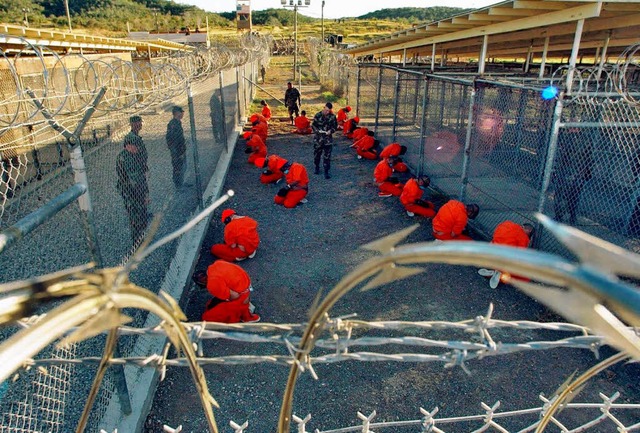 In Guantanamo sitzen etwa noch  250  Gefangene ein.  | Foto: ddp