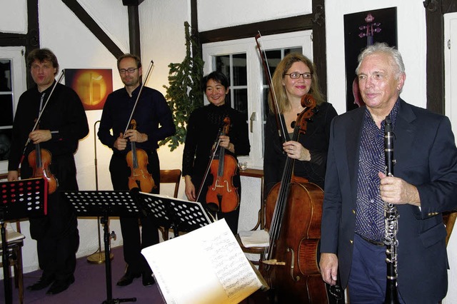 <Bildtext>Beim Kammermusikabend in Ral...o Nakan und Dita Lammerse. </Bildtext>  | Foto: Lange