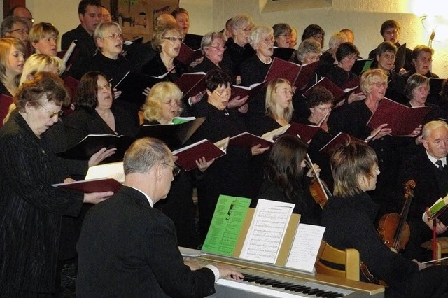 Konzert der Kirchenchre Feldberg und Bonndorf in der  | Foto: Edeltraud Blume