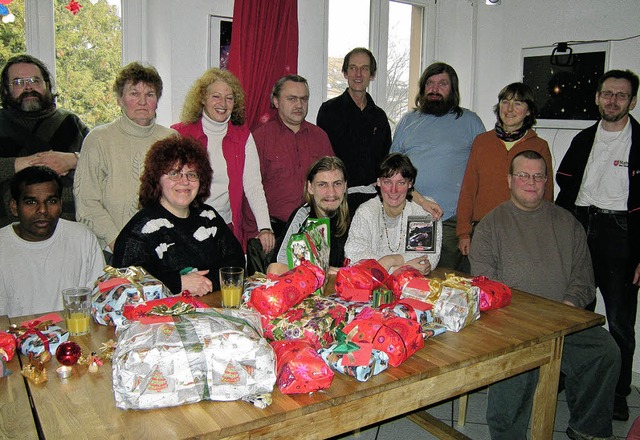 <Bildtext>In der Wohnschule der Carita...ackte Weihnachtsgeschenke.</Bildtext>   | Foto: HEIKE ARMBRUSTER