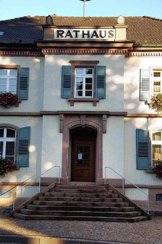 Das Bollschweiler Rathaus soll umgebaut werden.   | Foto: BZ-Archiv