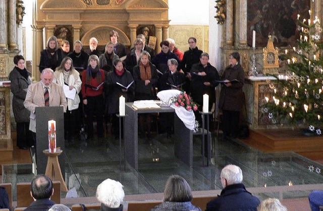 Evangelische Christen feierten einen  ...sdienst in der Gottesackerkapelle.      | Foto: Herbst