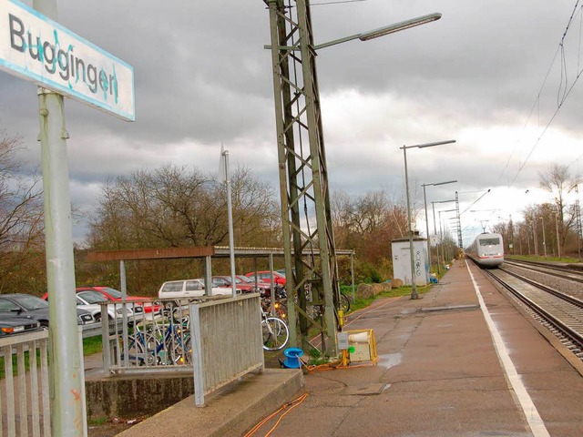 Der Ausbau der Rheintaltrasse beschftigte auch 2008 den Gemeinderat Buggingen.   | Foto: Sigrid umiger