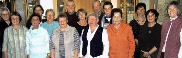 Die ehrenamtlichen Helferinnen und Helfer im Brunlinger Seniorenzentrum    | Foto: Bertsche