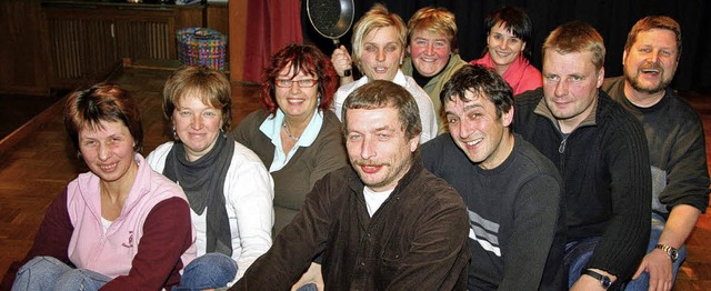 <Bildtext>Die HSV-Schauspieler haben s...raft und Markus Gebhart.</Bildtext>     | Foto: E. Korinth