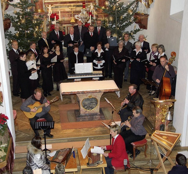 Konzert zur Weihnachtszeit  | Foto: Andrea Steinhart