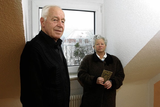Helga und Alfred Heitzler nehmen Abschied.   | Foto: Rita Eggstein