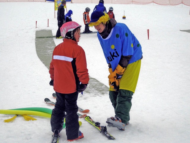 Um Spiel, Spa und  Geschwindigkeit dr...ds-on-Snow-Festival&#8220; in Bernau.   | Foto: Skischule Bernau