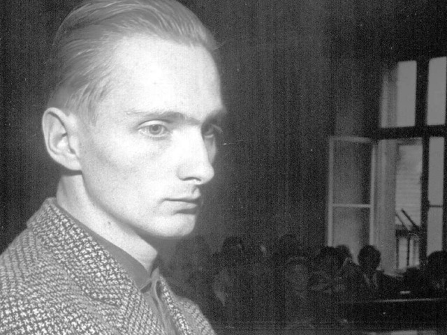 Heinrich Pommerenke auf der Anklagebank: Archivbild aus dem Jahr 1960.  | Foto: dpa