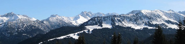 Ideales Terrain fr Anfnger und Wiedereinsteiger: das Sllereck bei Oberstdorf   | Foto: pr/heinz