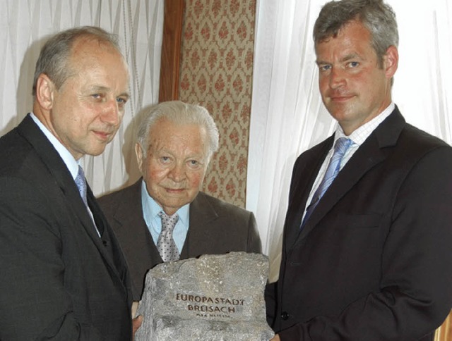 Oliver Rein (rechts) besuchte     Oswiecim.  | Foto: Kai kricheldorff