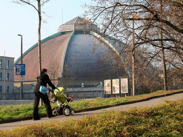 Die sanierungsbedrftige Basler Markthalle  | Foto: Bianca Fritz