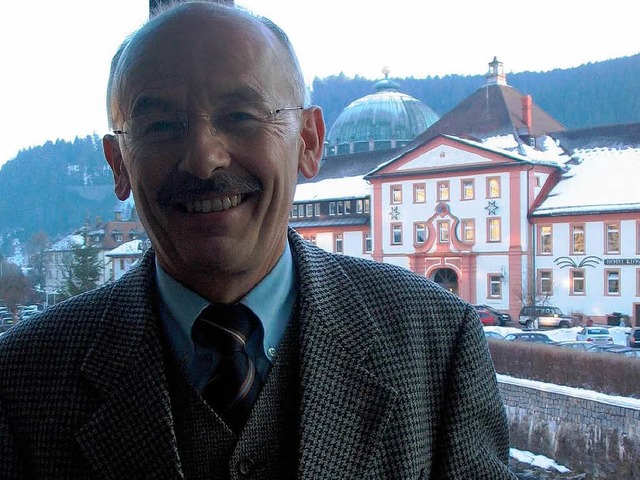 Herbert Schupp von der Bezirkssparkasse St. Blasien  | Foto: susanne filz