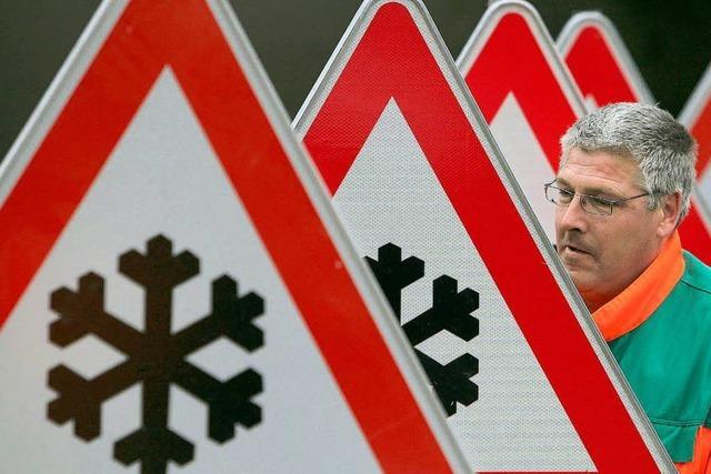 Vorsicht auf den Straßen: Eisregen droht
