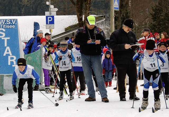 Beherzt auf dem Weg vom alten ins neue...im Silvesterlanglauf des WSV Titisee    | Foto: zwick