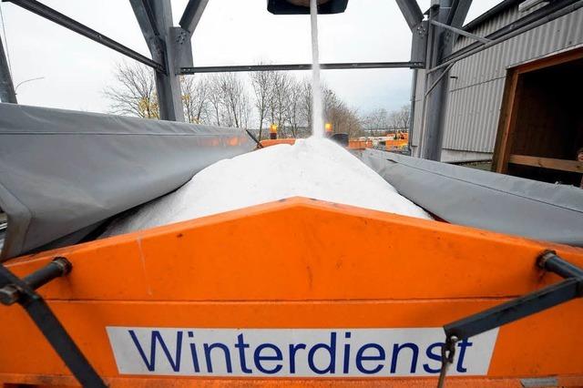 Winterdienst gert ins Schwitzen