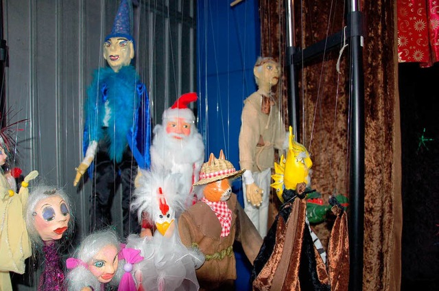 Oft auf Reisen: Marionetten im Wandertheater   | Foto: denise beil