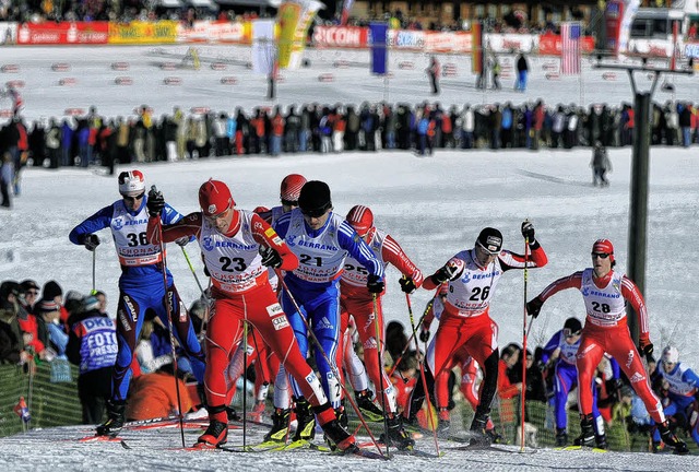 Dramatik auf der Skatingpiste und sdl...de ein  Doppel-Weltcup in Perfektion.   | Foto: Patrick Seeger