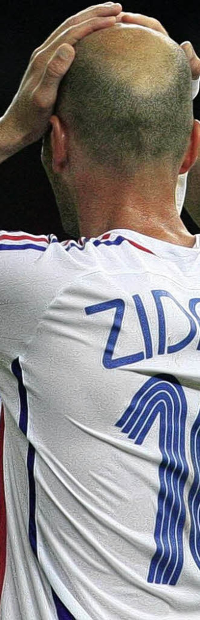 Von schlechten Nachrichten wollte auch Zinedine Zidane offenbar nichts wissen.   | Foto: ddp