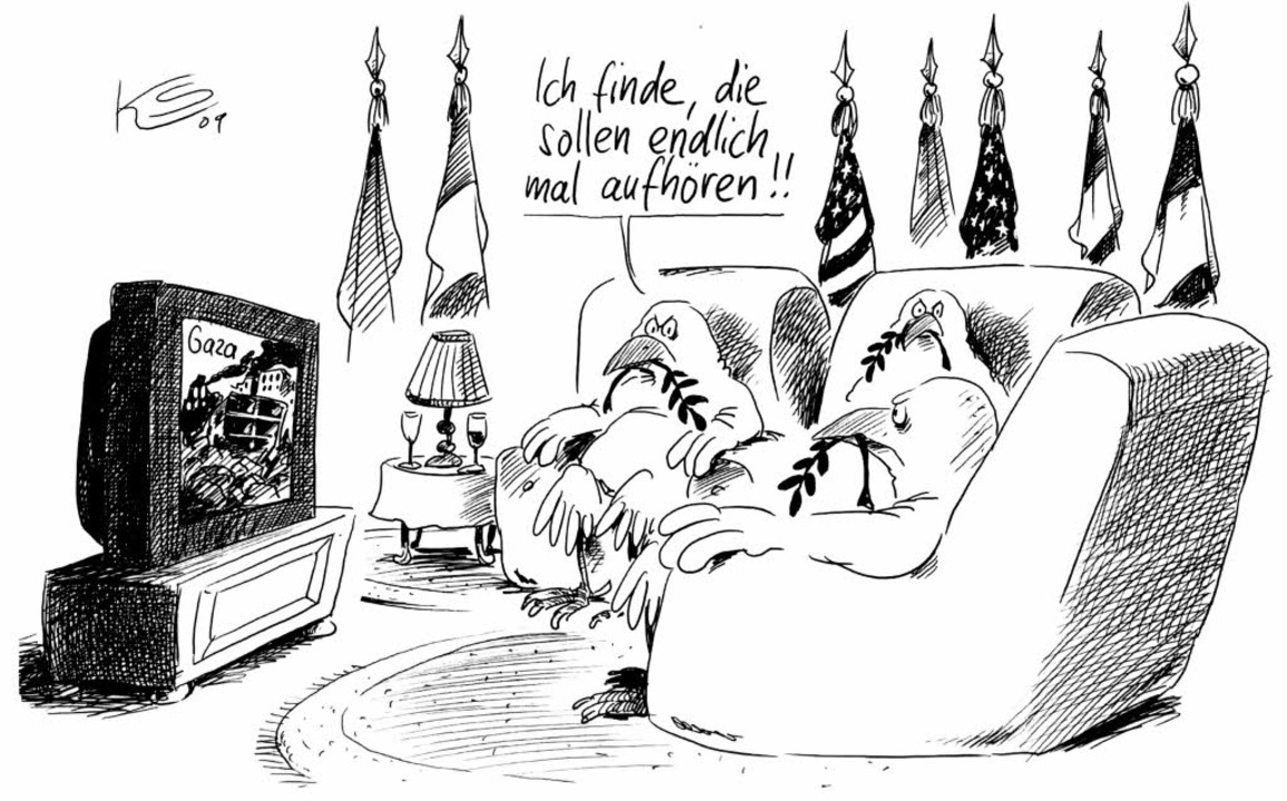 Die internationale Diplomatie tut ihr Bestes . . . Karikaturen