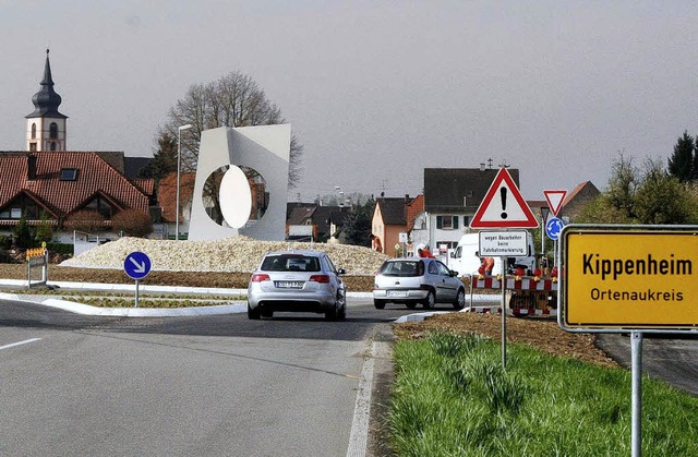 Grtes Straenprojekt seit Jahrzehnte...ngsstrae ins Gewerbegebiet ausgebaut.  | Foto: archiv: ulh