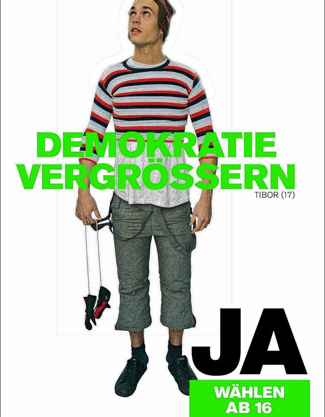 Eines der Basler Werbeplakate  | Foto: BZ