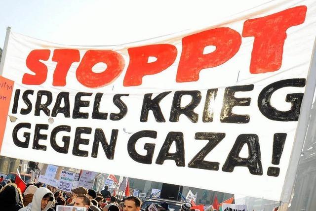 Demonstrationen gegen Krieg in Nahost