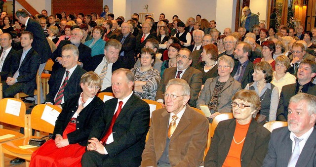 Blick in das Brgerhaus Seelbach beim Neujahrsempfang.  | Foto: Heidi Foessel