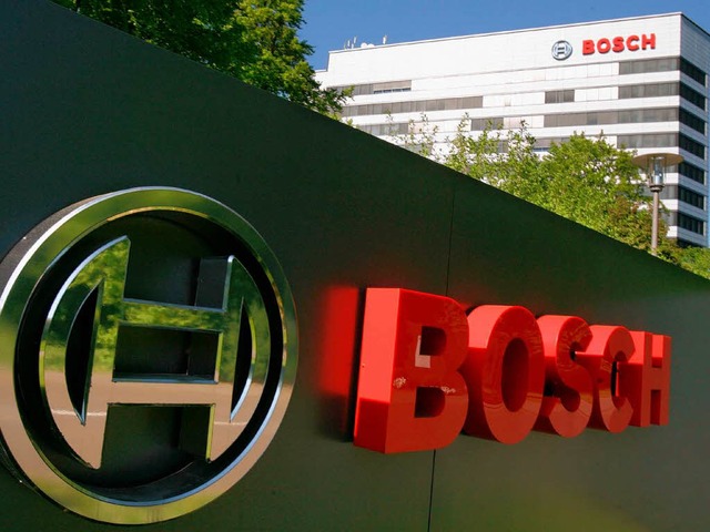 2008 muss Bosch einen Gewinneinbruch und einen Umsatzrckgang hinnehmen.  | Foto: dpa