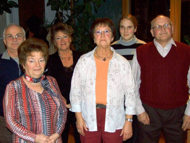 Neuer Vorstand (von links): Dietmar Pe...Vogt, Maria Gantert und August Mller.  | Foto: Ingrid Mann