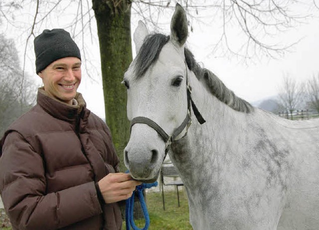 Neuer Pchter auf dem Reiterhof  | Foto: Andrea Steinhart