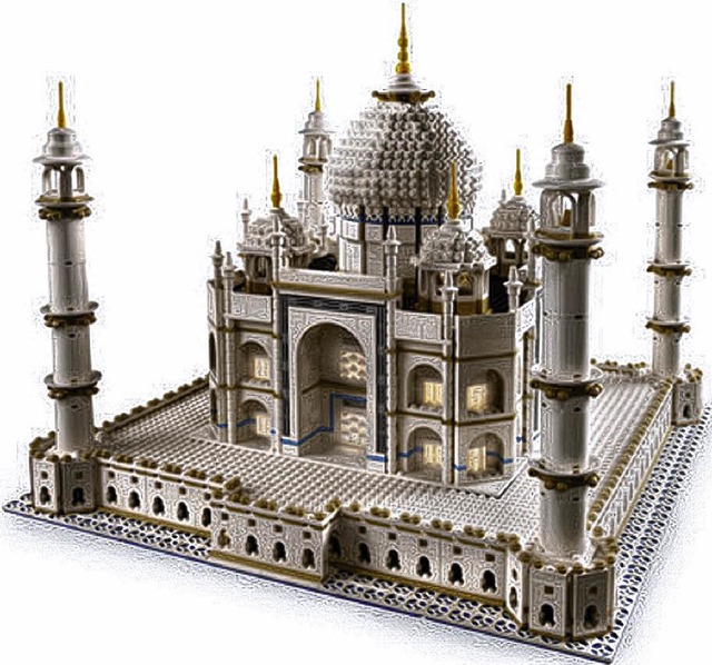 Stein auf Stein: Das Taj Mahal aus Lego wird bald fertig sein<ppp></ppp>   | Foto: PR