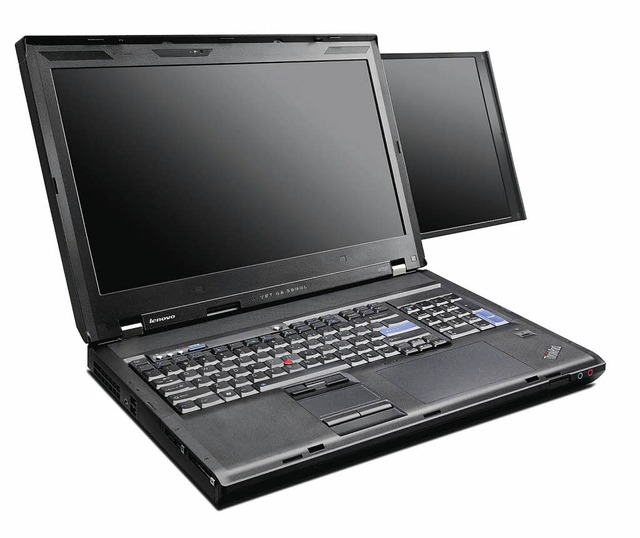 Laptop-Monster von Lenovo: Der erste mit Doppel-Display  | Foto: dpa