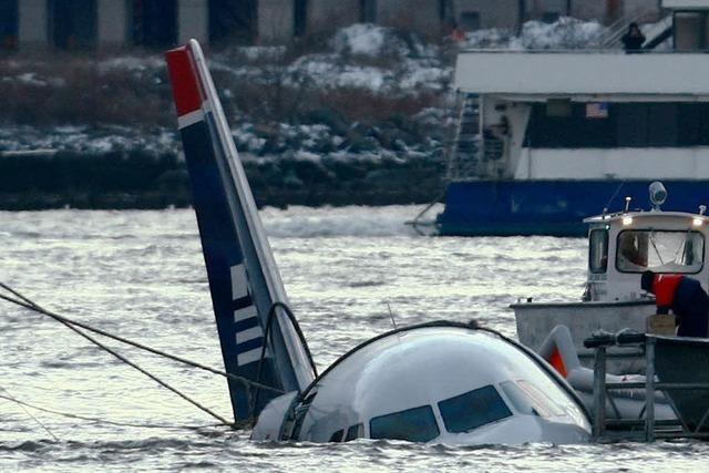 155 Menschen überleben Notlandung auf dem Hudson