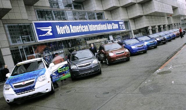 Eine Flotte von Ford Taurus Hybriden s...hrung von Barack Obama nach Washington  | Foto: 2009/NAIAS

