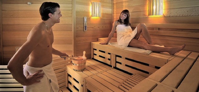 Klassisch: die Finnische Sauna   | Foto: Privat