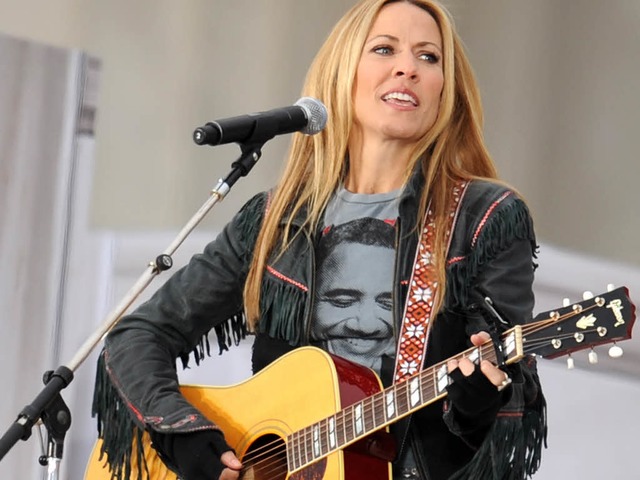 Sheryl Crow ist einer der Popstars, di...k Obamas in Washington gesungen haben.  | Foto: AFP