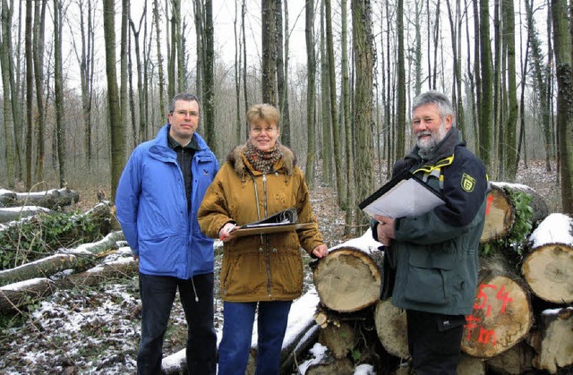 <Bildtext>Brgermeister Martin Singler...mer Rheinwald (von links)</Bildtext>.   | Foto: OTTMAR Faller