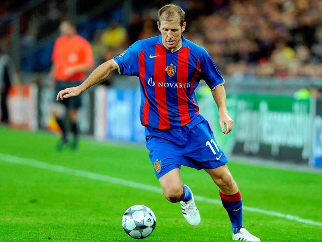 Vom Rheinknie an die Spree? Scott Chipperfield vom FC Basel  | Foto: Meinrad Schn