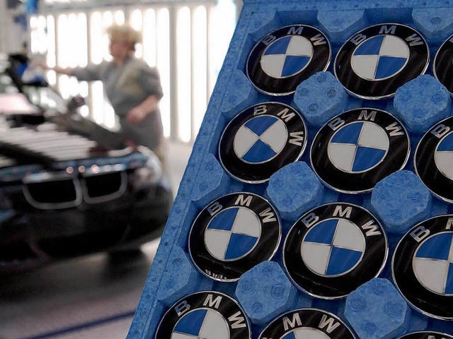 26000 BMW-Mitarbeiter sind von der Kurzarbeit betroffen.  | Foto: ddp