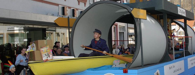 Kanalfahrten der besonderen Art bot de...snachtsgruppe vor 50 Jahren gefeiert.   | Foto: Wolfgang Roth