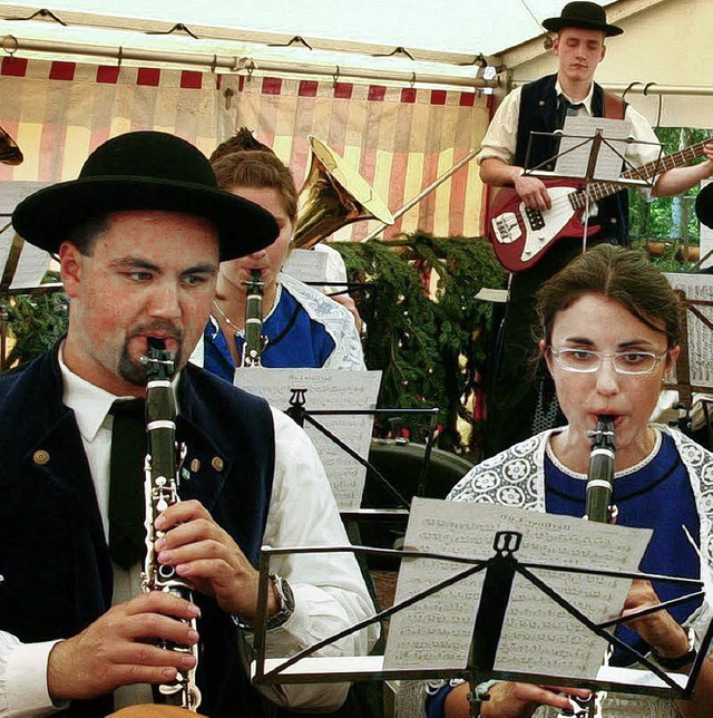 Werden zum 400. Schlossjubilum spielen &#8211; die Schmieheimer Musiker.   | Foto: archivbild: decoux-kone