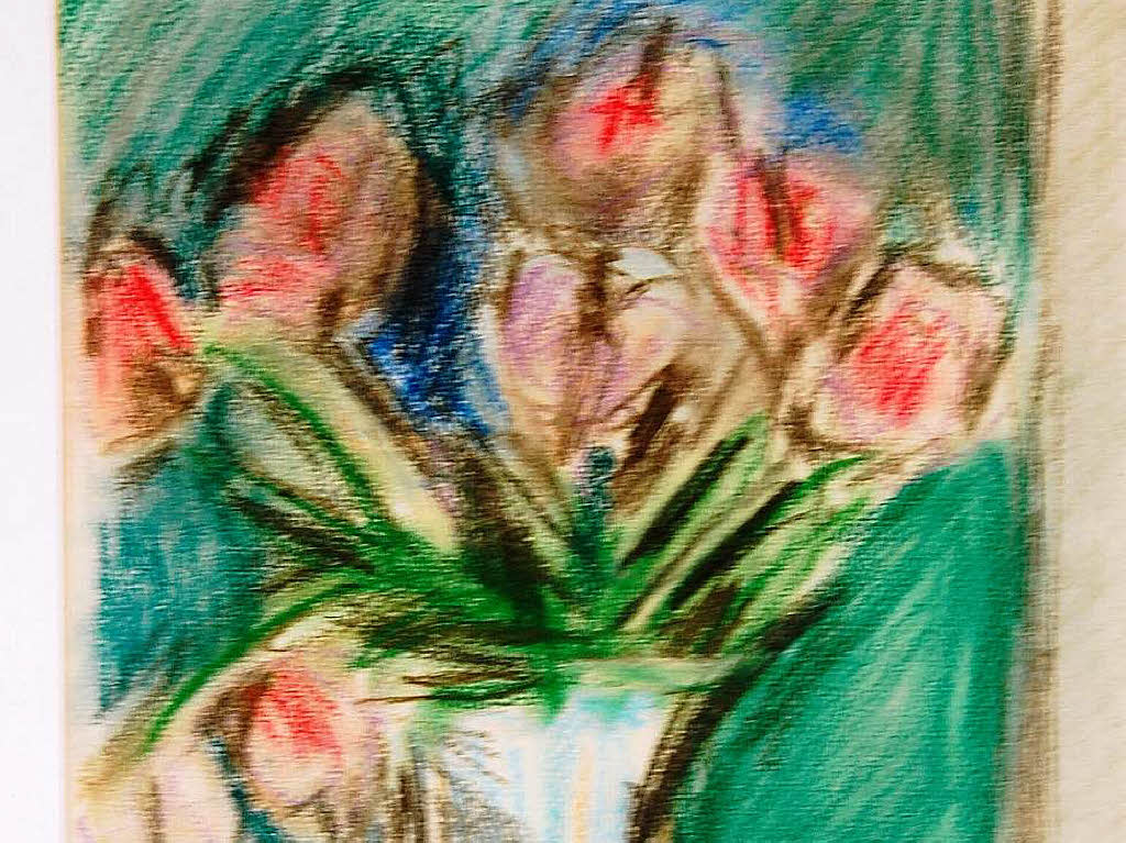 Blumen in vase, 1996