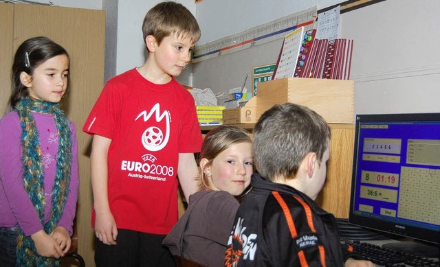 Die Grundschule in Diersburg  wurde mit neuen Computern ausgestattet.    | Foto: Renate Tebbel