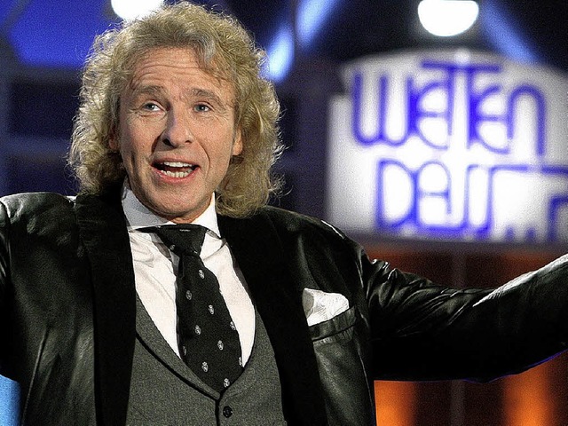 Thomas Gottschalk und Wetten dass..? &#8211; eine perfekte Verbindung.  | Foto: dpa